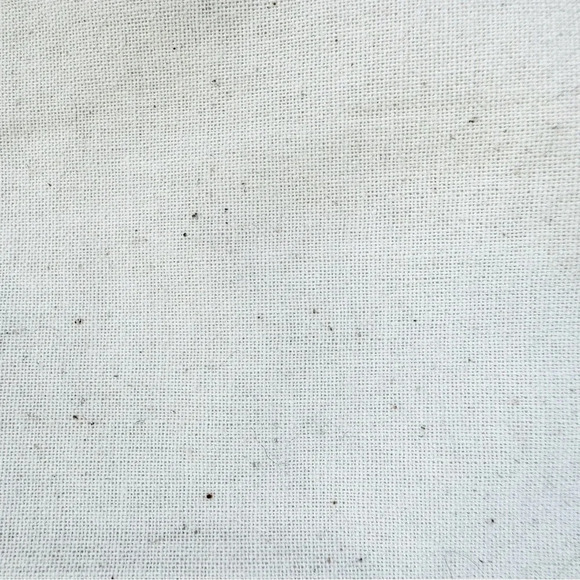 NEW Tory Burch Canvas Shoe or Bag Dust Bag with Drawstring Logo Charm Beige - Picture 3 of 6